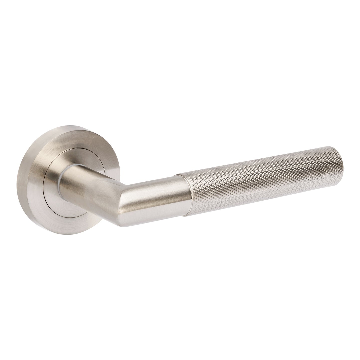 Vertex Lever Handle – Brushed Nickel