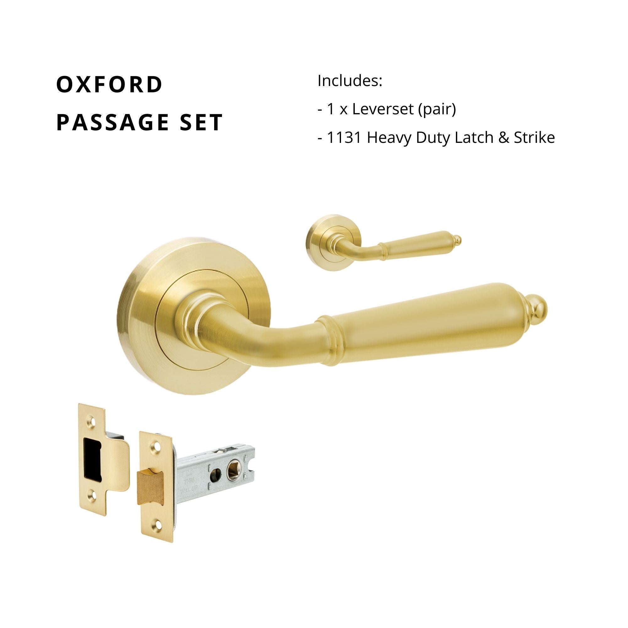 Oxford – Satin Brass