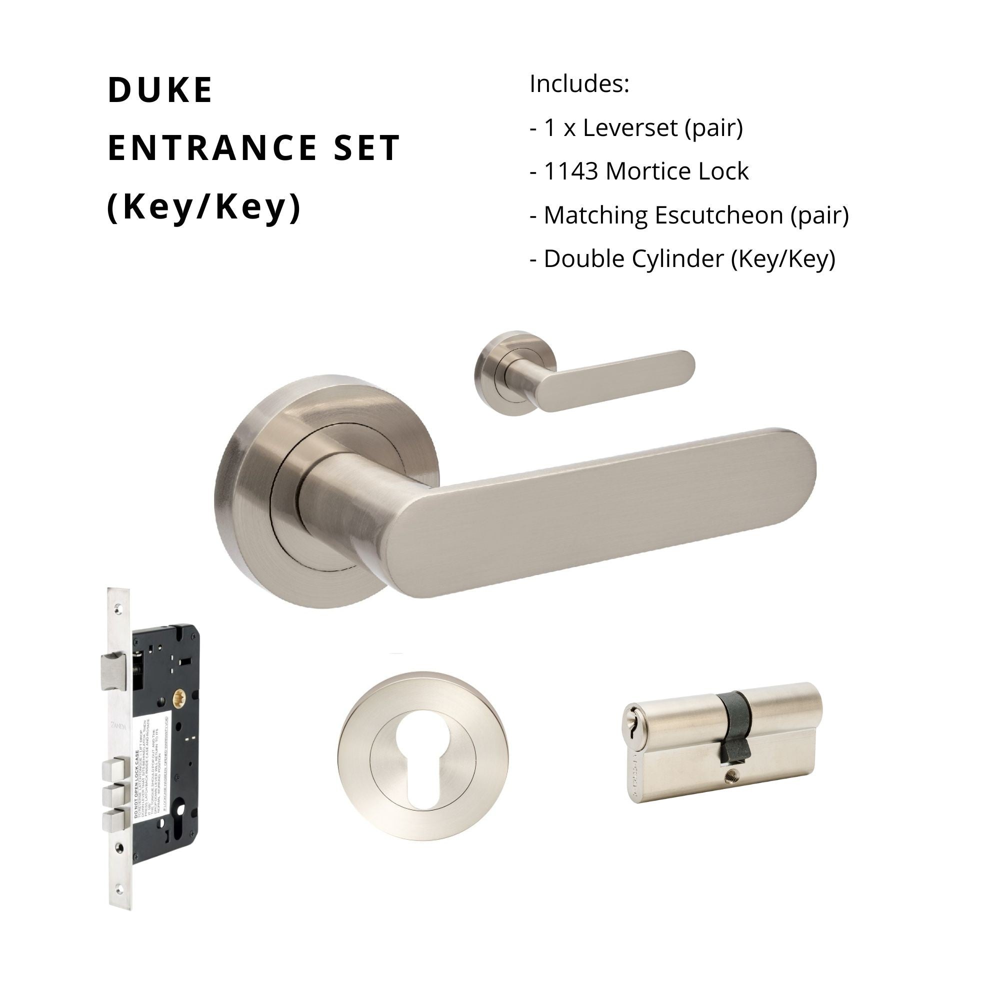 Duke – Brushed Nickel