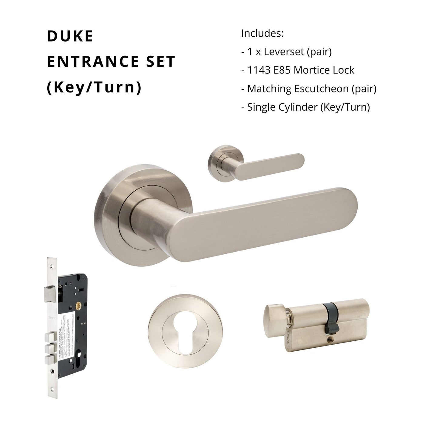Duke – Brushed Nickel