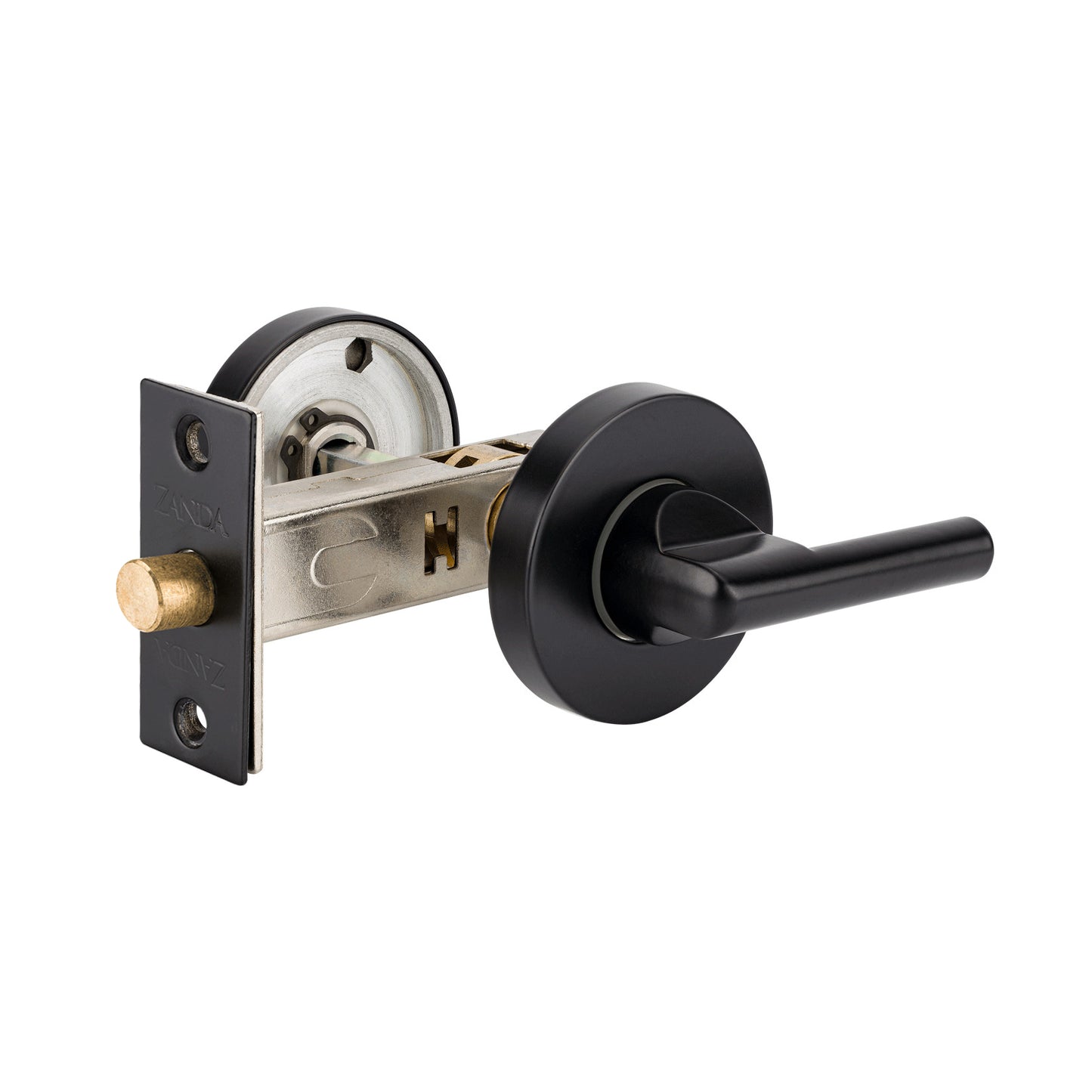 Disabled Privacy Turn, Includes Bolt (60mm Backset) – Matt Black