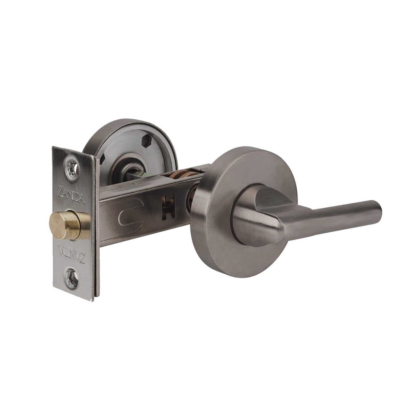 Disabled Privacy Turn, Includes Bolt (60mm Backset) – Graphite Nickel