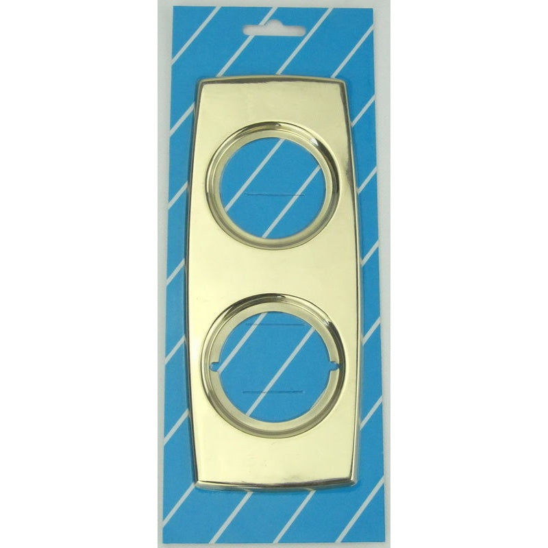 110 Entrance Plate - Polished Brass