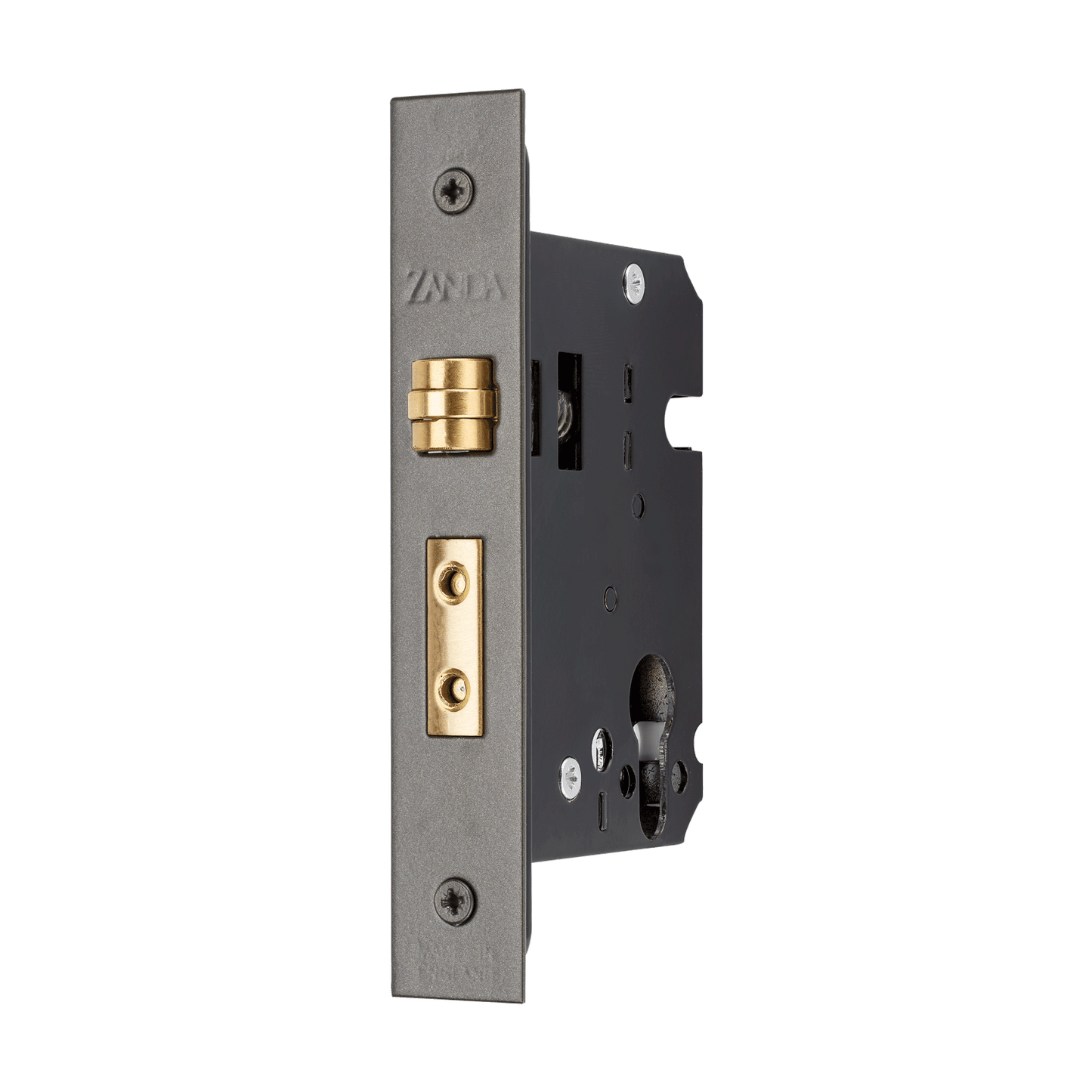 Roller Mortice Lock Heavy Duty – Graphite Nickel