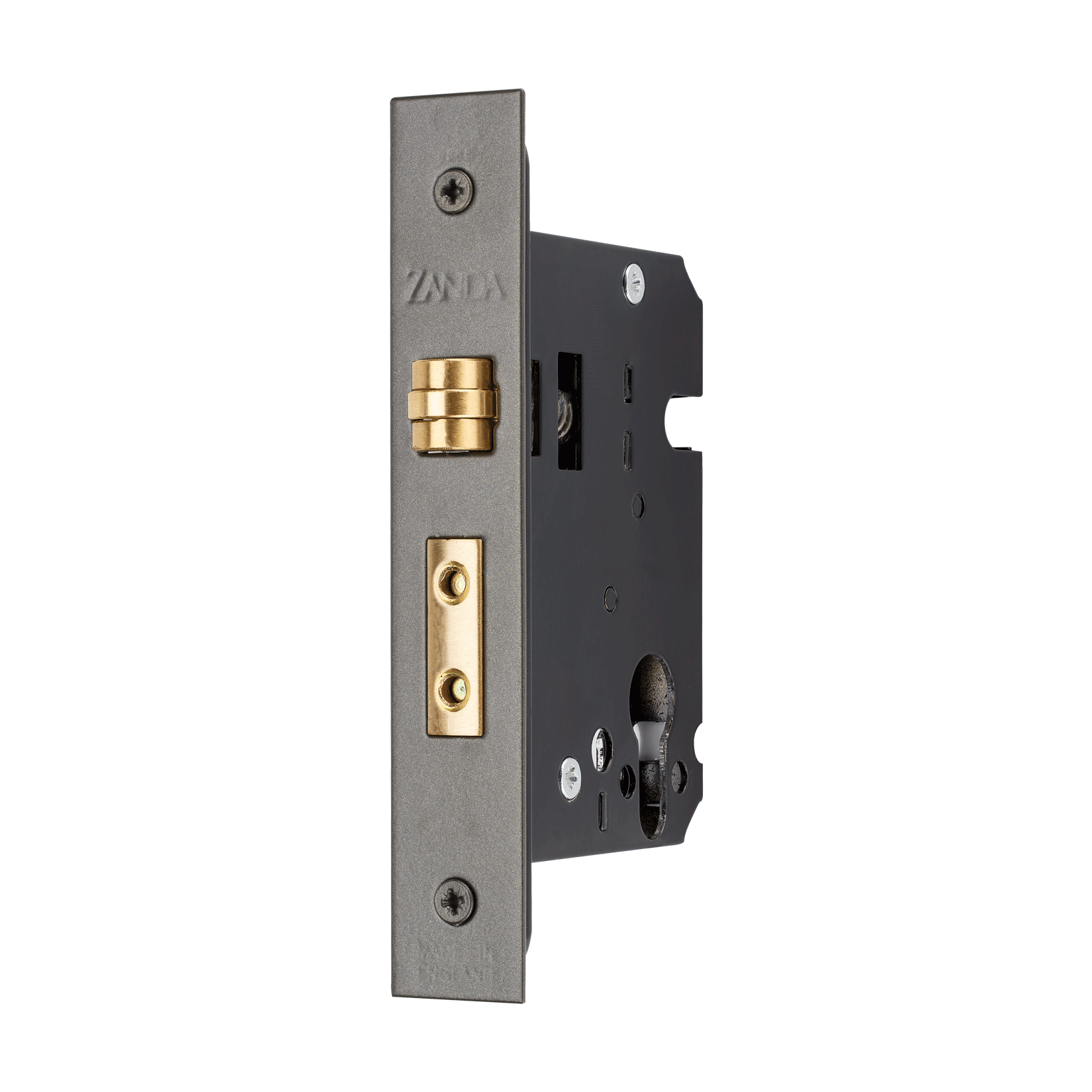 Roller Mortice Lock Heavy Duty – Graphite Nickel