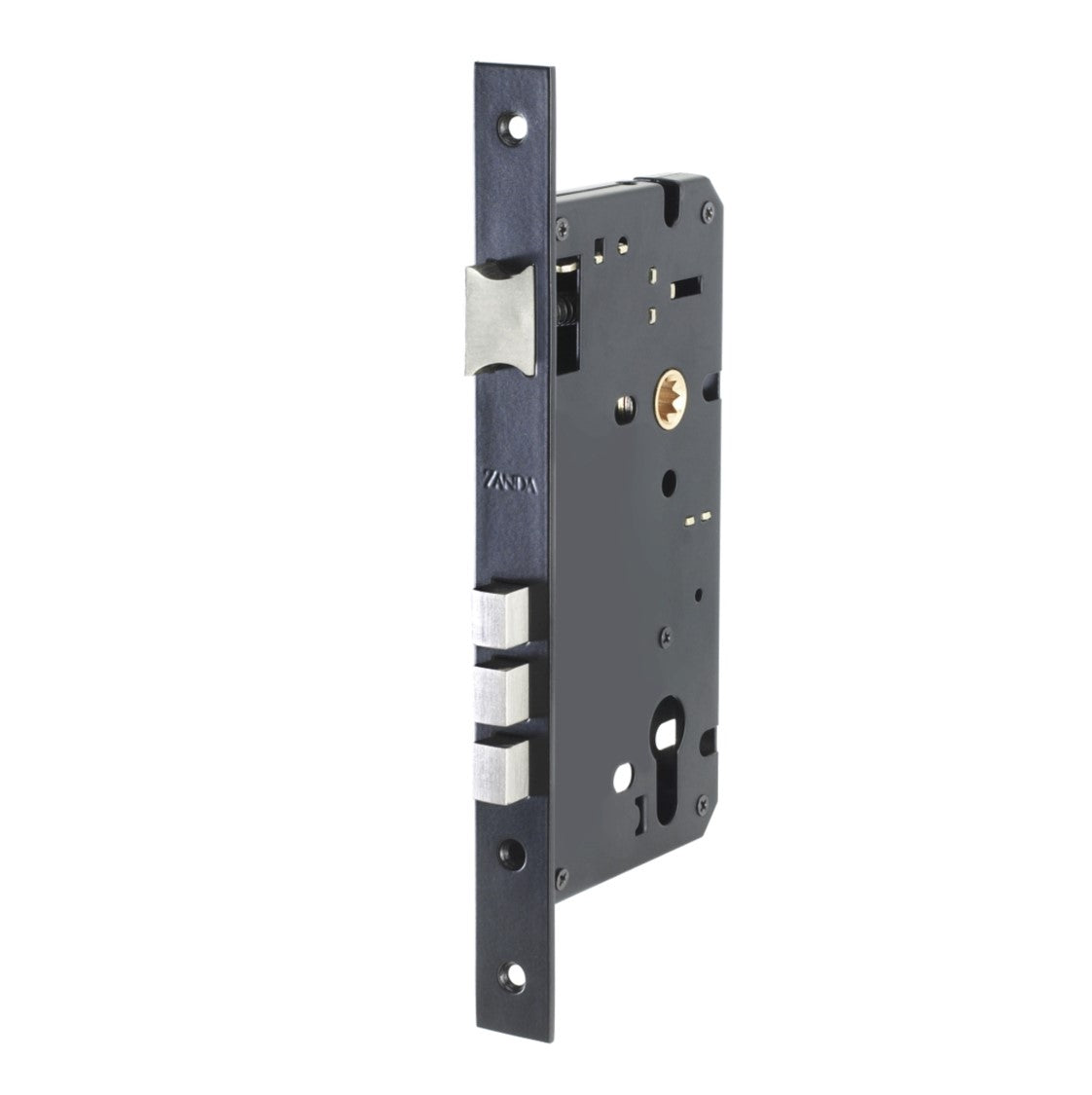 Euro Mortice Lock – Matt Black