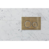 Meir Sigma 21 Dual Flush Plates for Geberit - Tiger Bronze