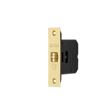 Roller Mortice Catch – Satin Brass