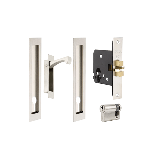 Verve Sliding Door Lock Kits – Stainless Steel