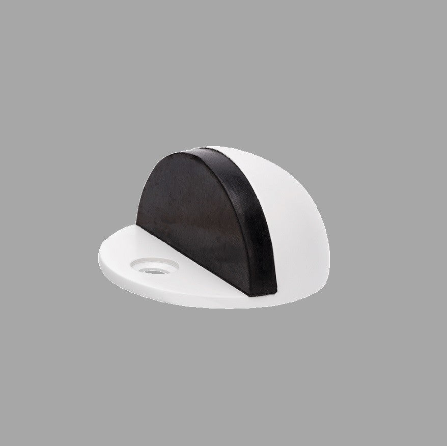 Half Moon Door Stop – White