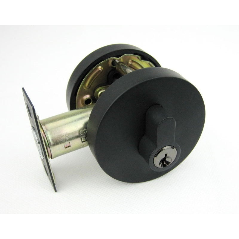 201 Double Cylinder Dead Lock Matt Black