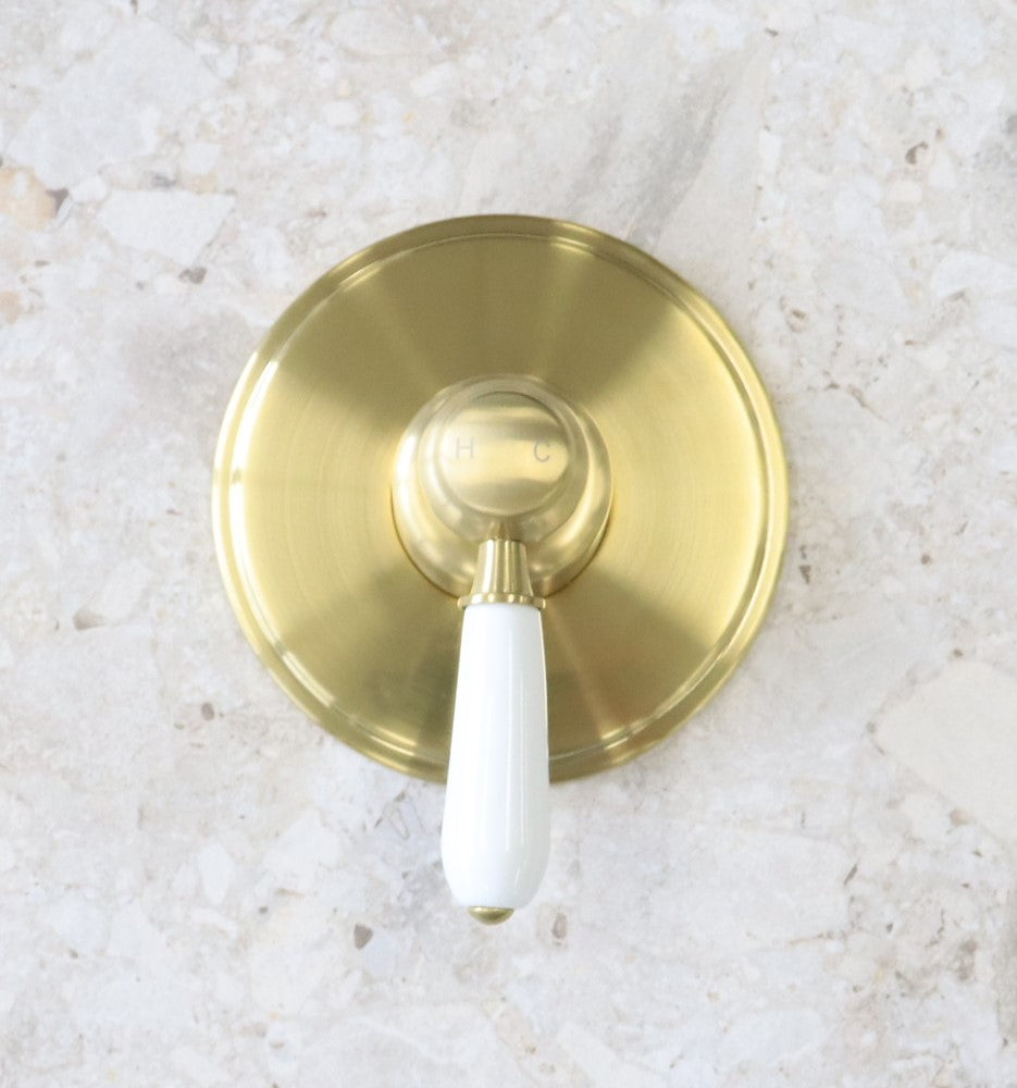 Bordeaux Shower Mixer - Brushed Bronze