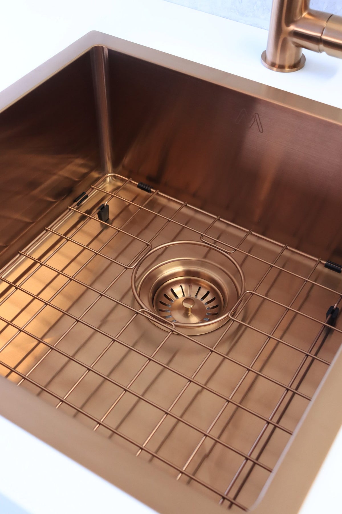 Coloured Sink Protector Grid - Fits M-S202 - angled product view