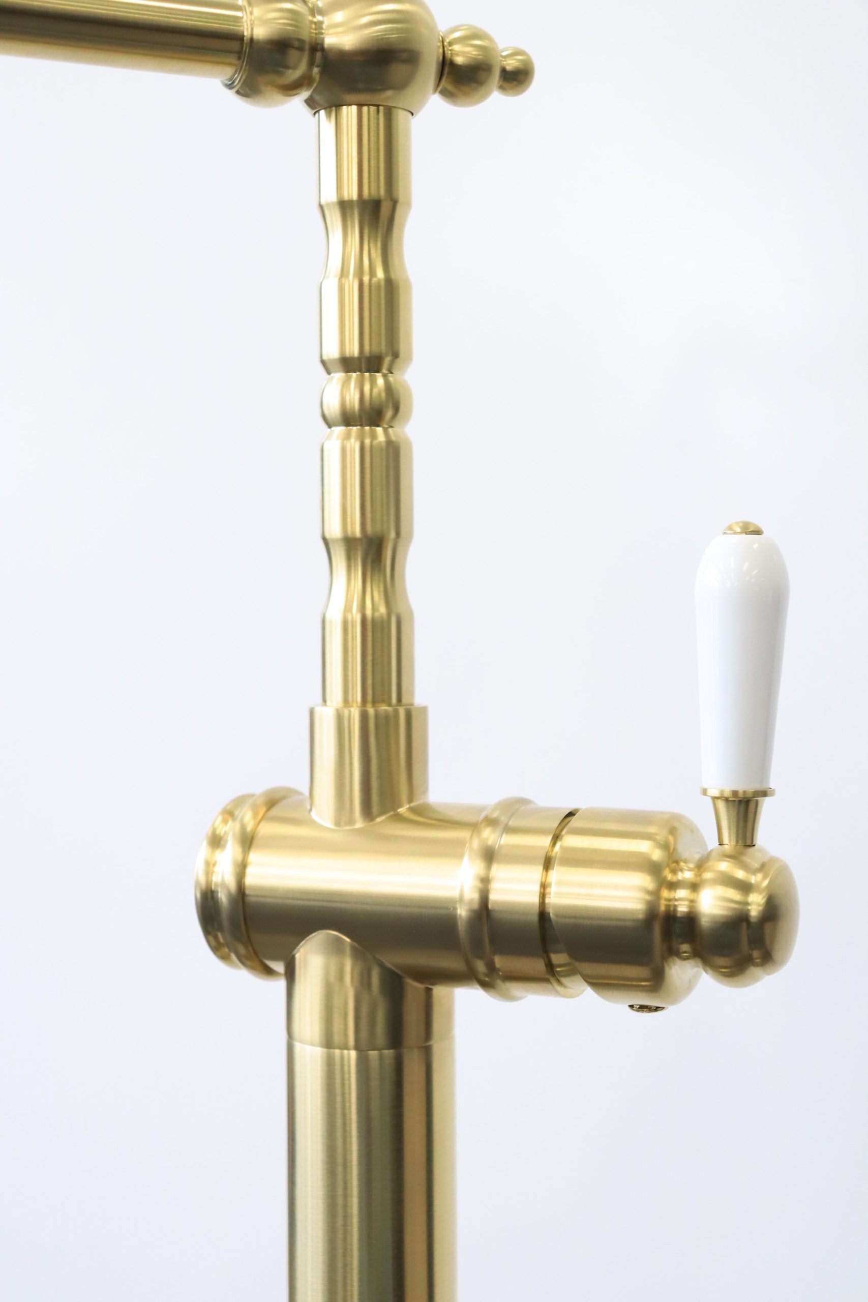 Bordeaux Freestanding Bath Mixer - Brushed Bronze