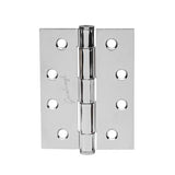Gainsborough Fixed Cap Loose-pin 100x75mm Hinge in Bright Chrome