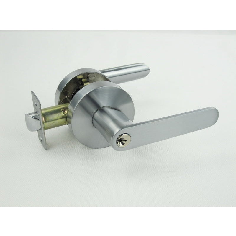 408 Satin Chrome -Entrance