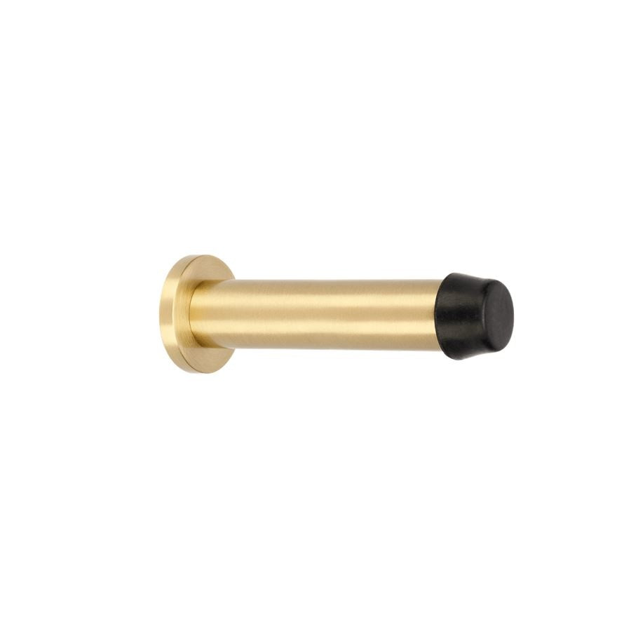 Skirting Fix Door Stop – Satin Brass