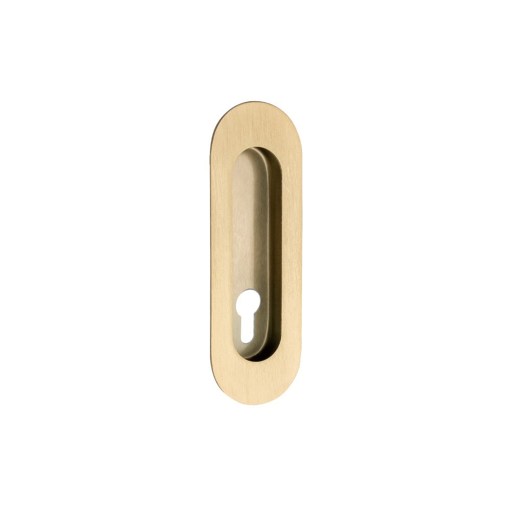 Duke Flush Pulls with Euro cutout – 120x40mm
