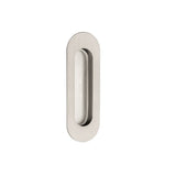 Duke Flush Pulls - Stainless Steel - angled product view