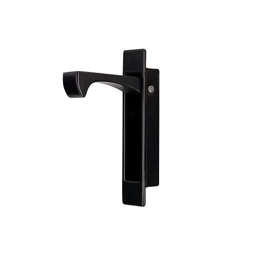 Sliding Door Edge Pull – Matt Black
