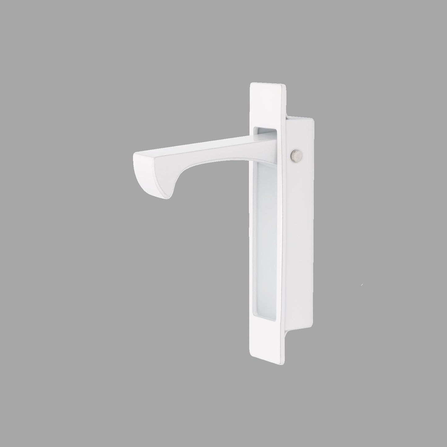 Sliding Door Edge Pull – White