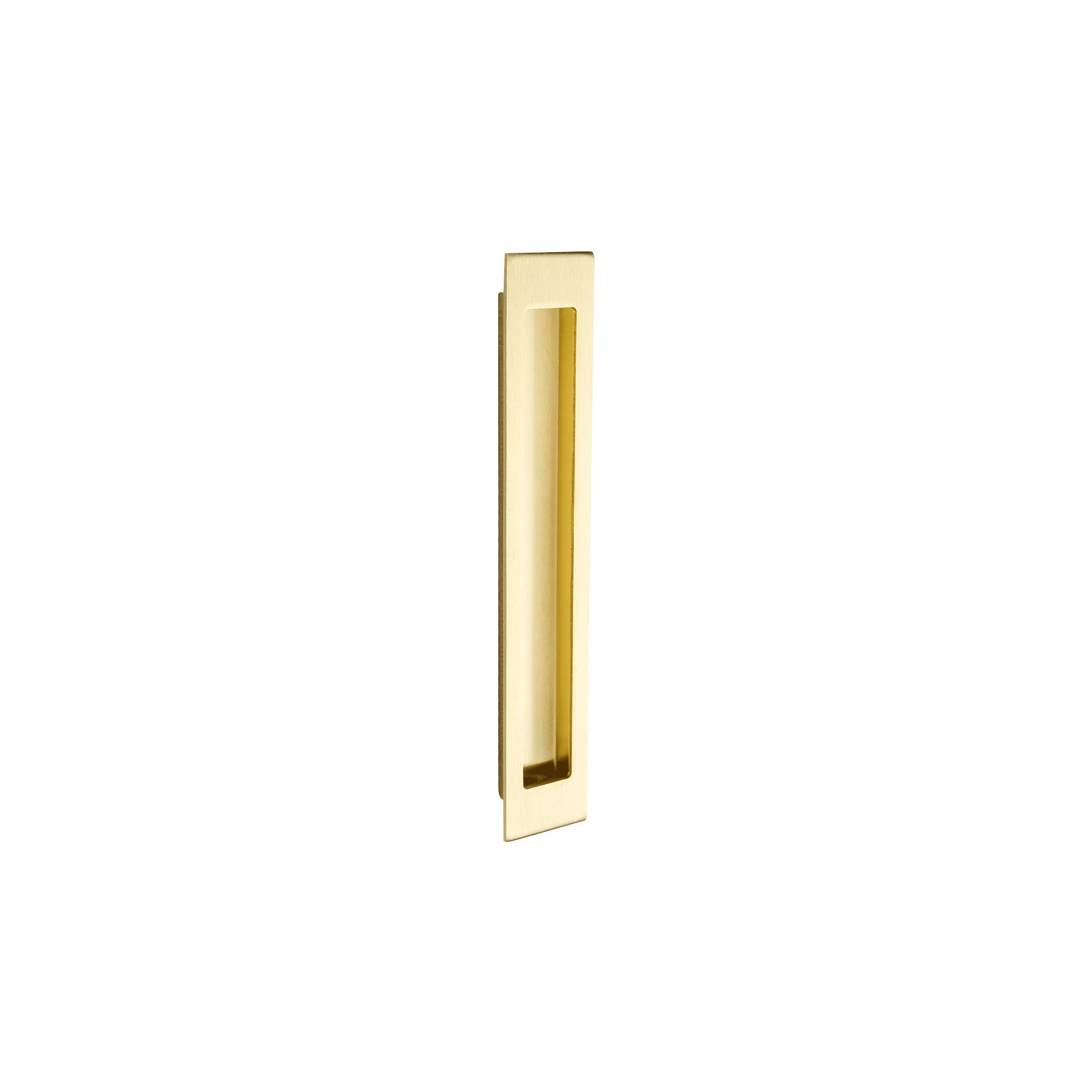 Verve Flush Pulls – Satin Brass