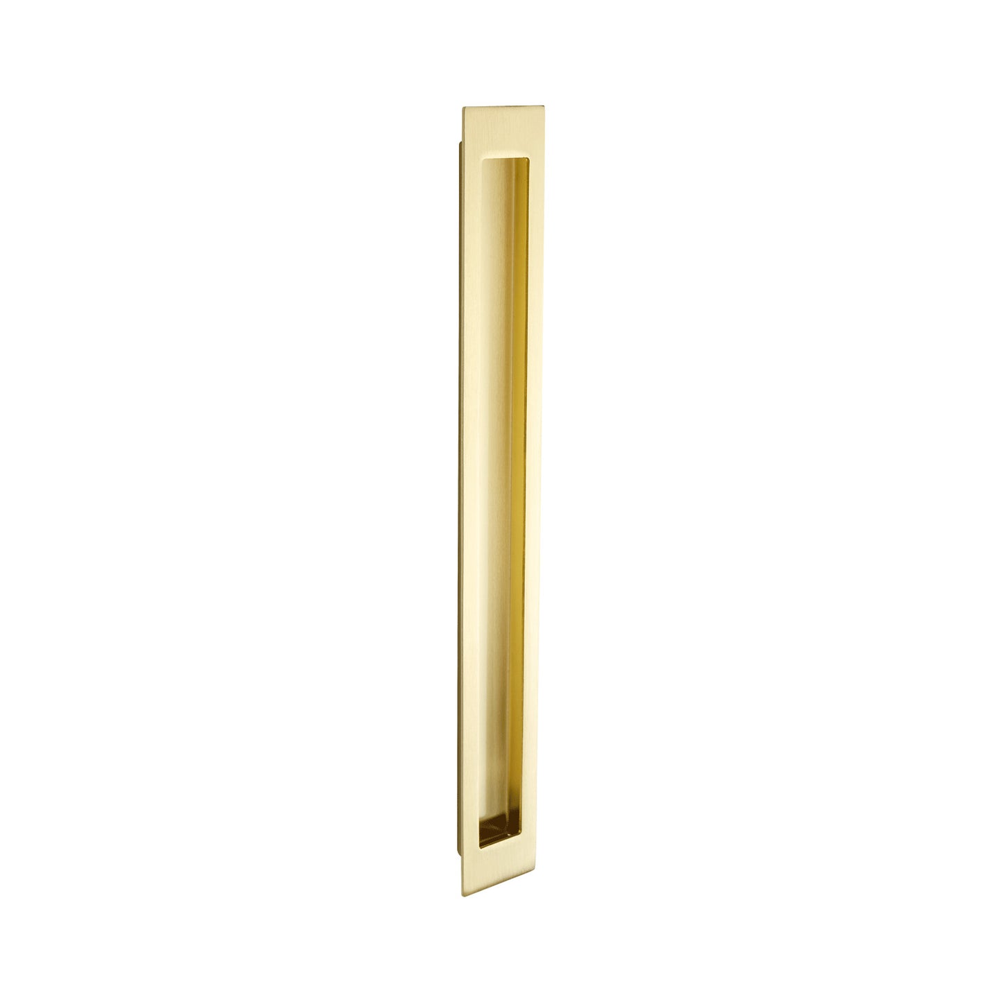Verve Flush Pulls – Satin Brass