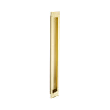 Verve Flush Pulls – Satin Brass