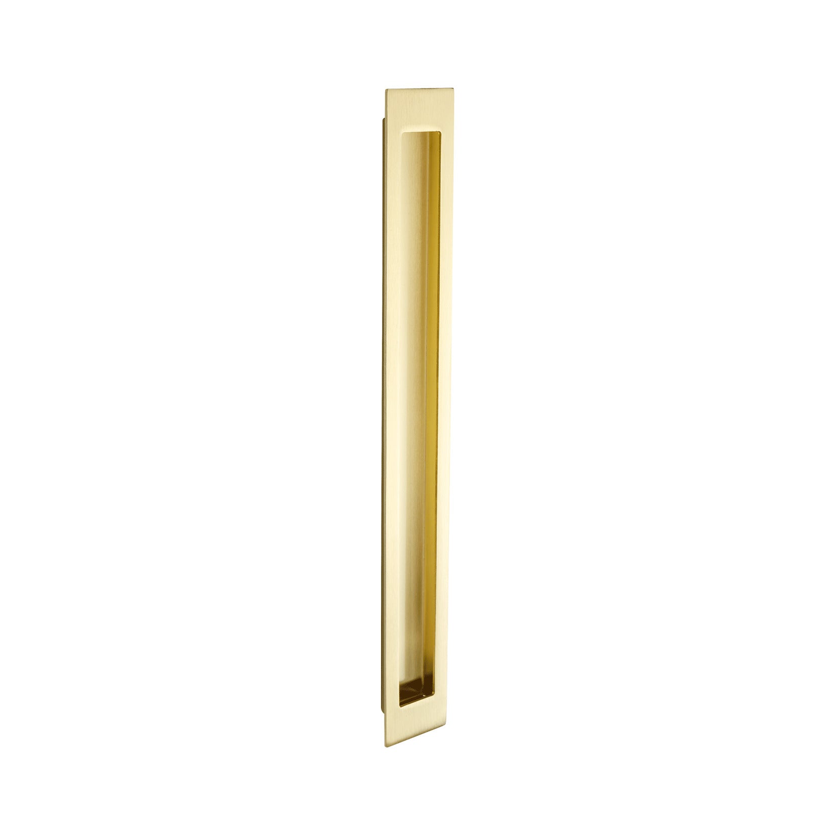 Verve Flush Pulls – Satin Brass
