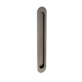 Duke Flush Pull - Graphite Nickel - angled product view