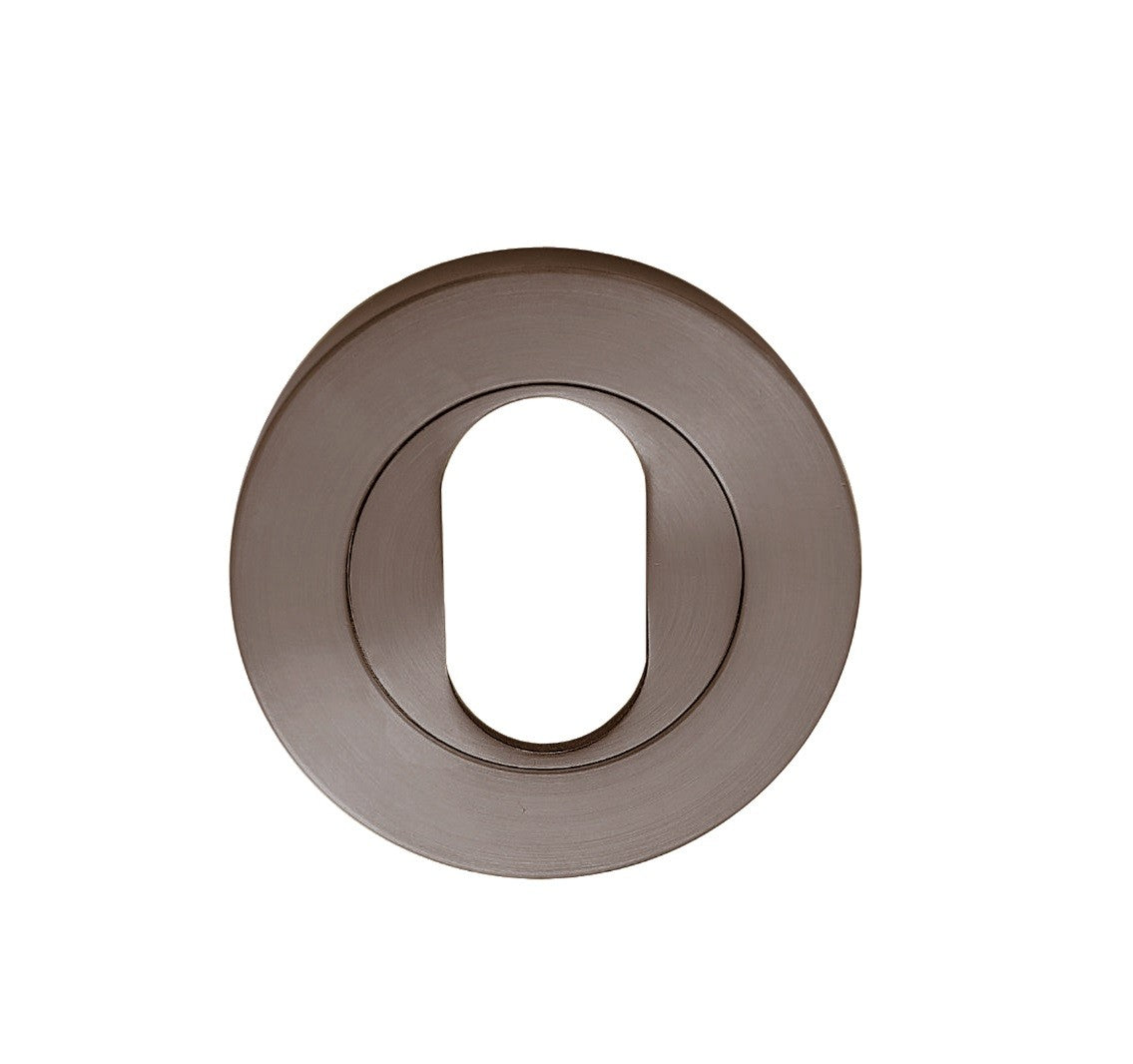 Oval Escutcheon – Graphite Nickel