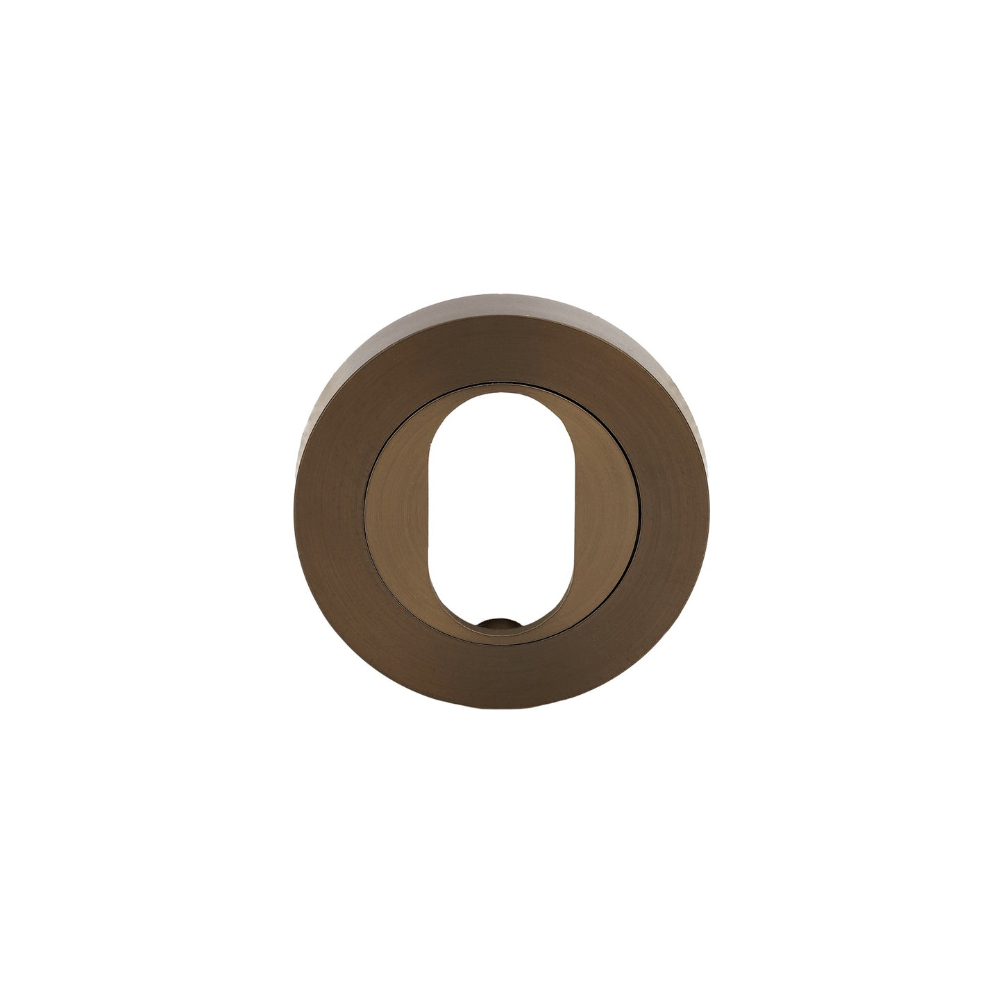 Oval Escutcheon – Ember Bronze
