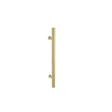 Round Profile Pull Handle – Satin Brass