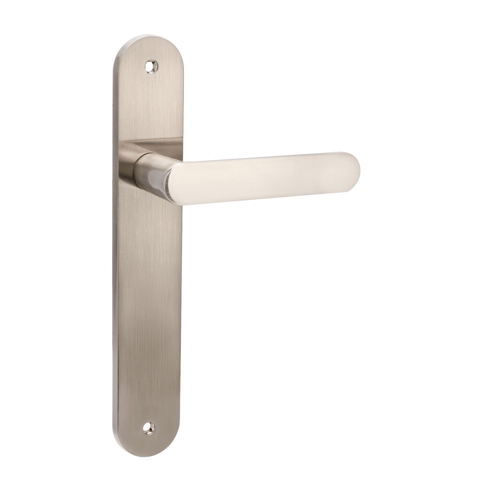 Duke Longplate Handle – Brushed Nickel