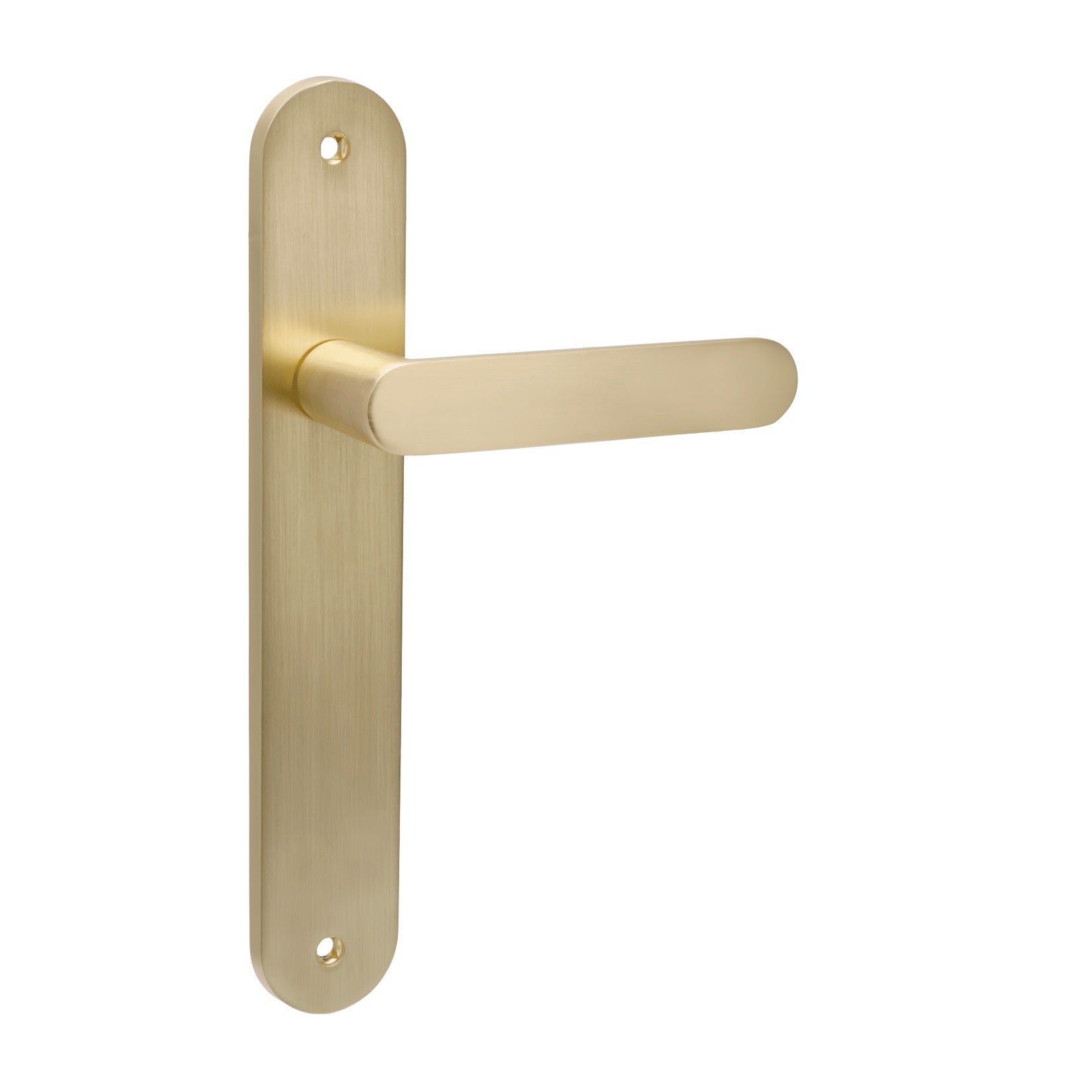 Duke Longplate Handle – Satin Brass