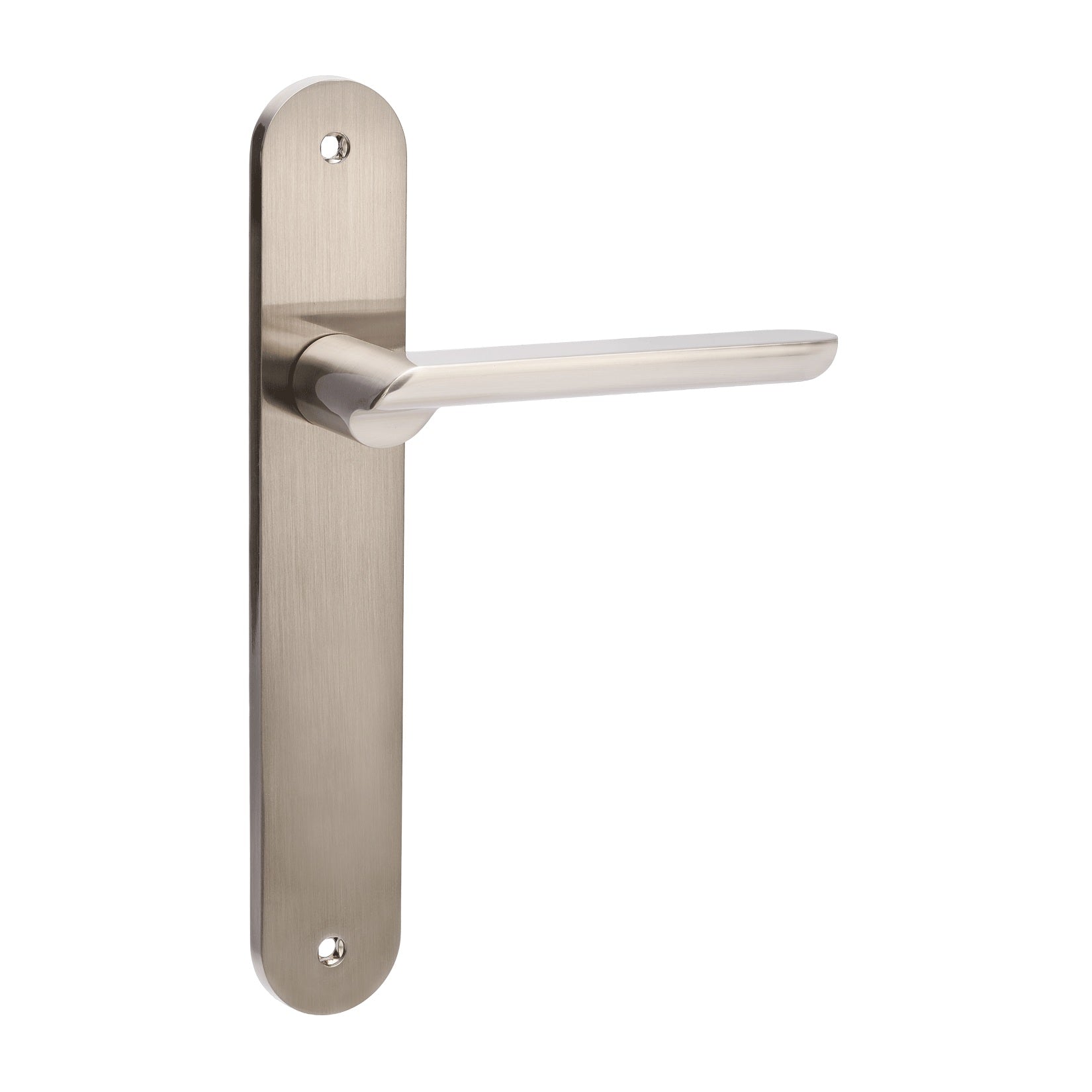 Regent Longplate Handle – Brushed Nickel