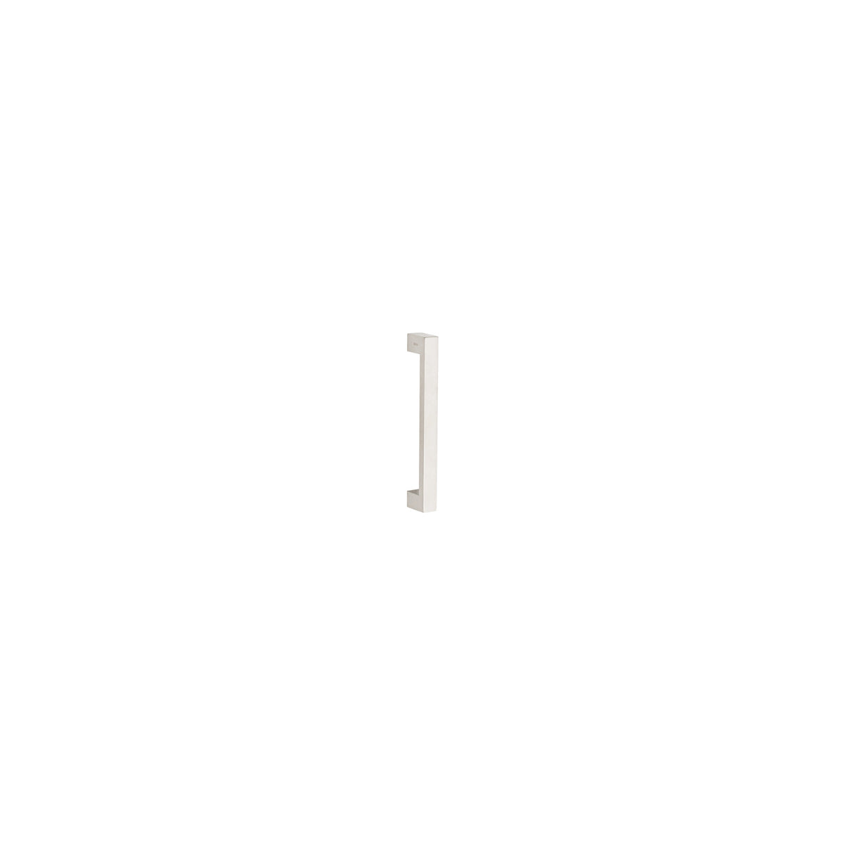 Polo Pull Handle - Graphite Nickel - side profile view