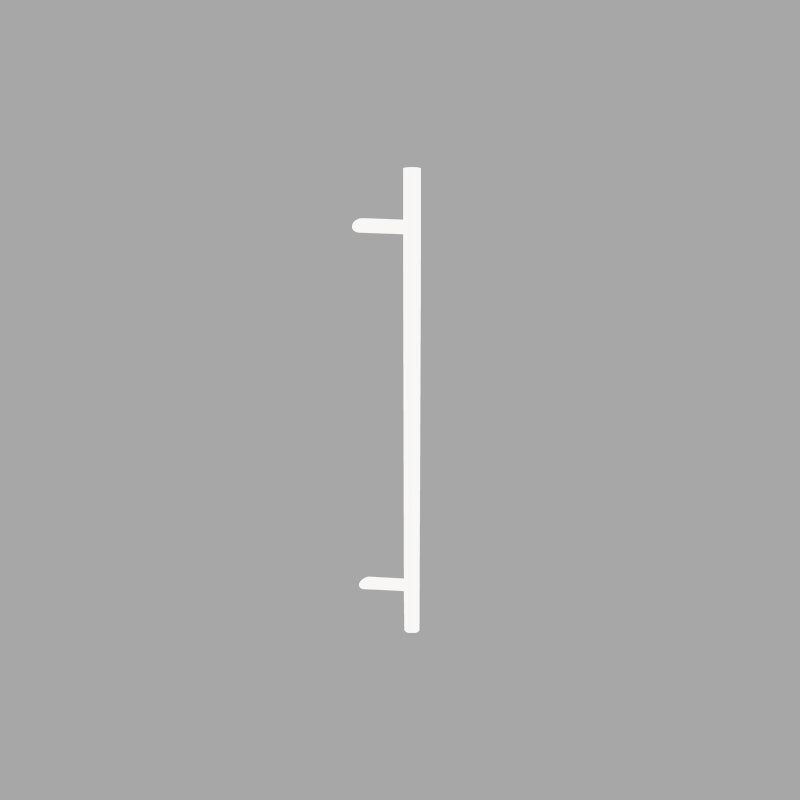 Omega Offset Pull Handle – White