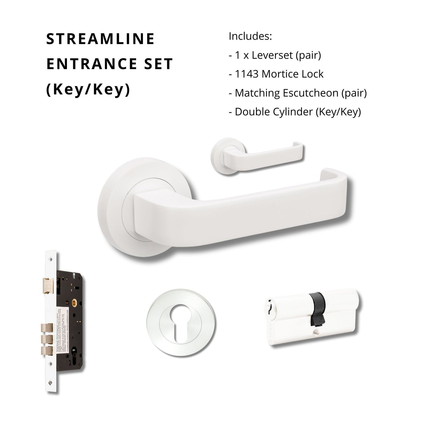 Streamline – White