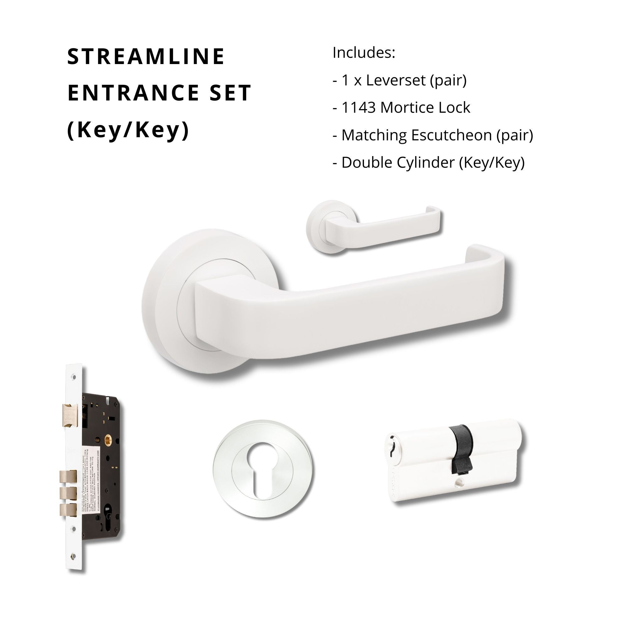 Streamline – White