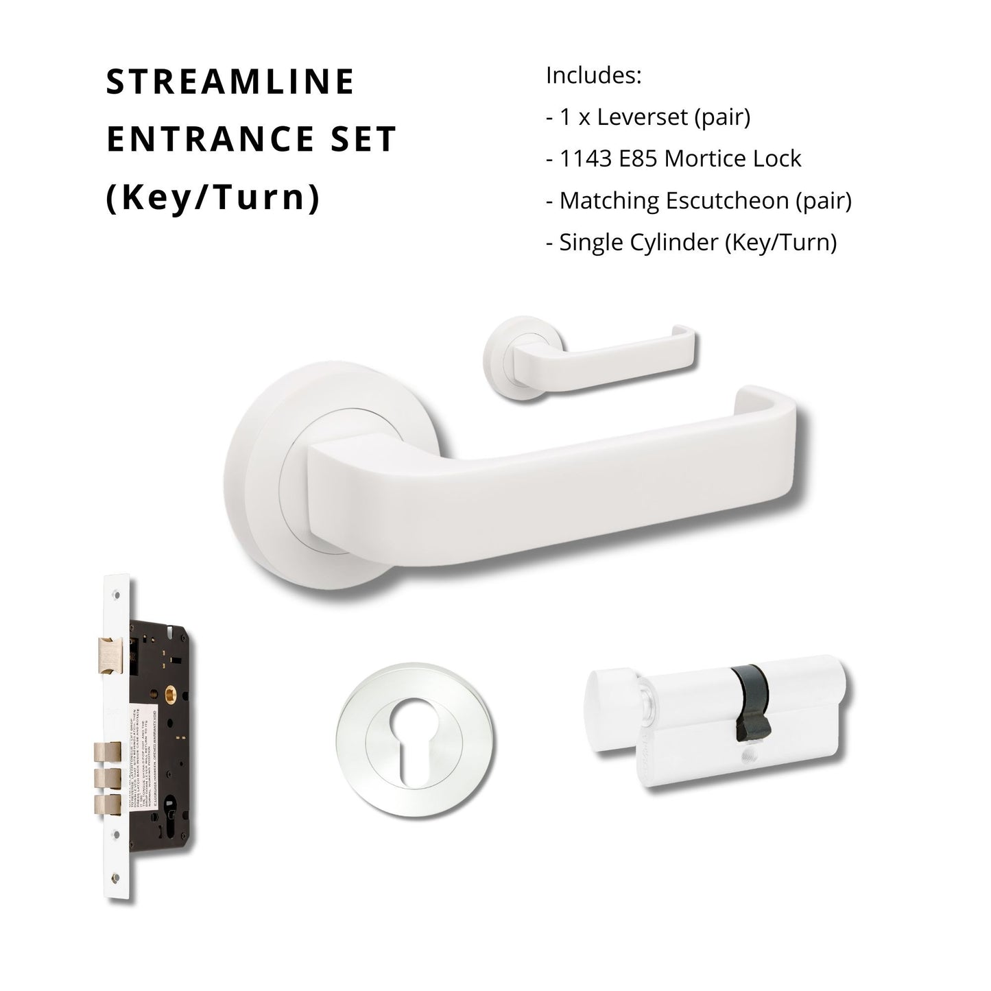 Streamline – White