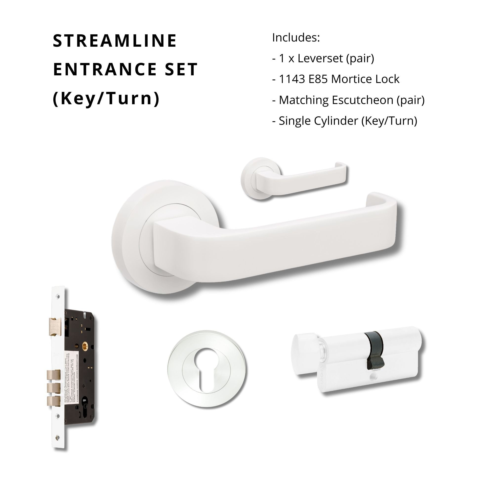 Streamline – White