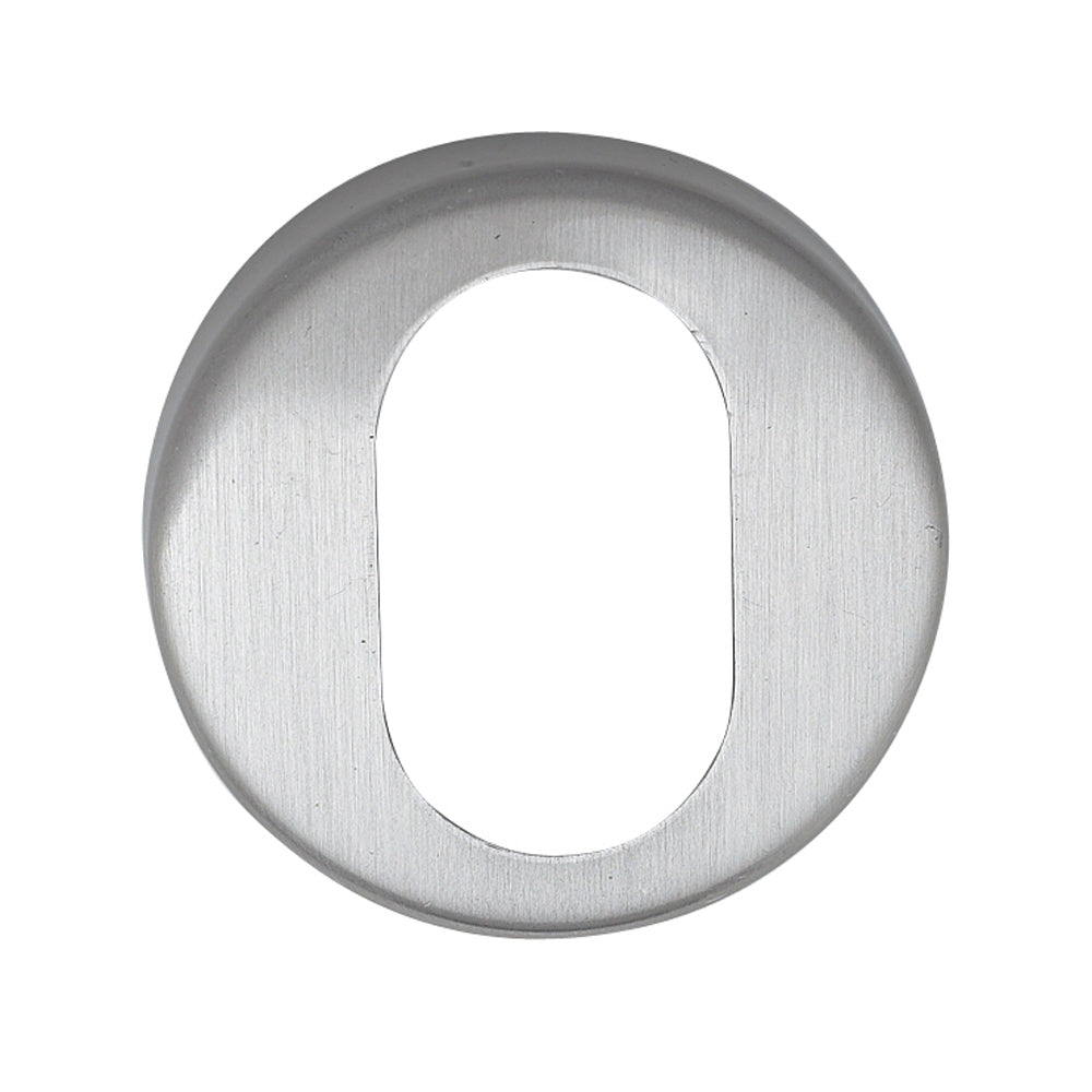 Round Oval Escutcheon, 45mm diameter (Pair)
