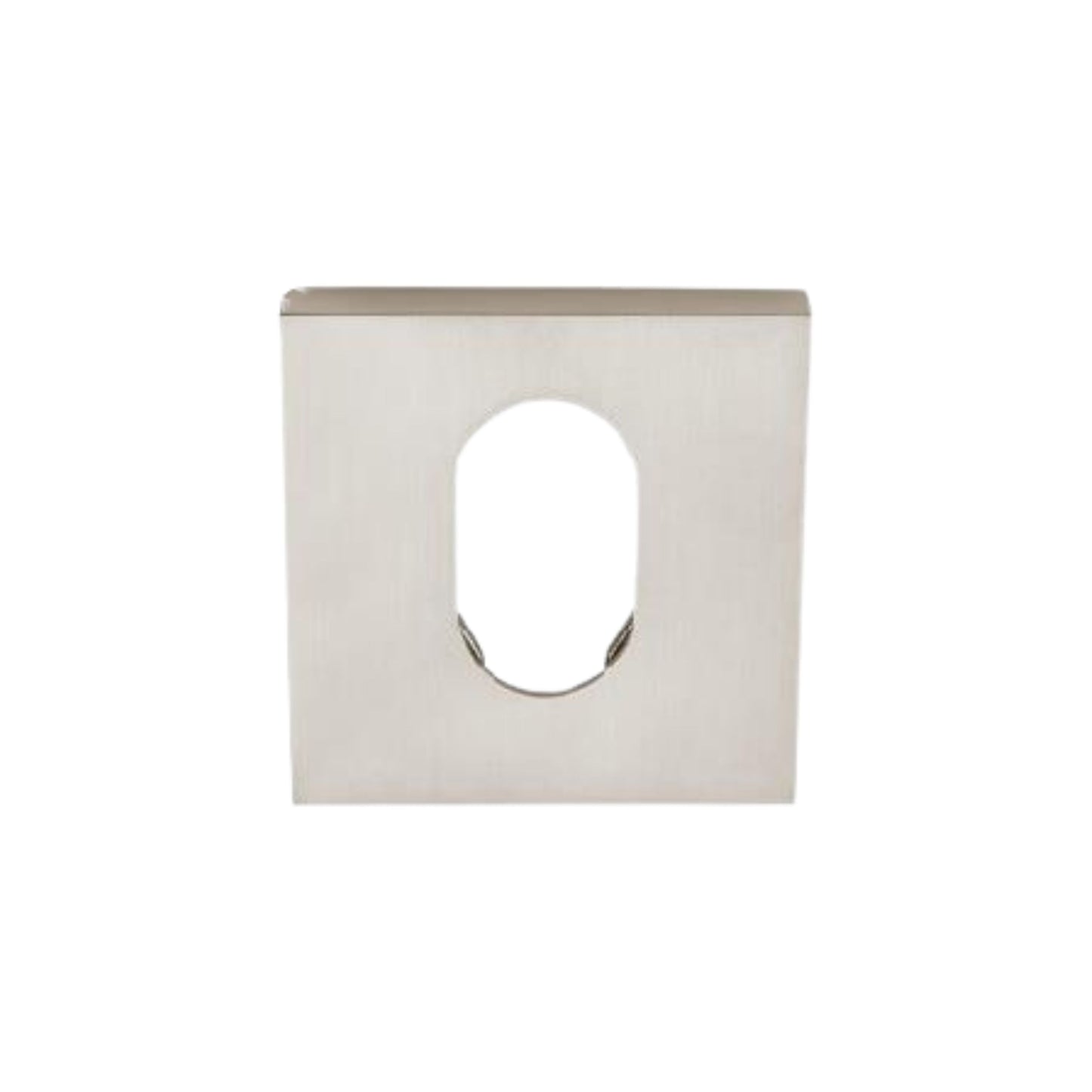 Astron Square Oval Escutcheon 55x55mm (Pair)