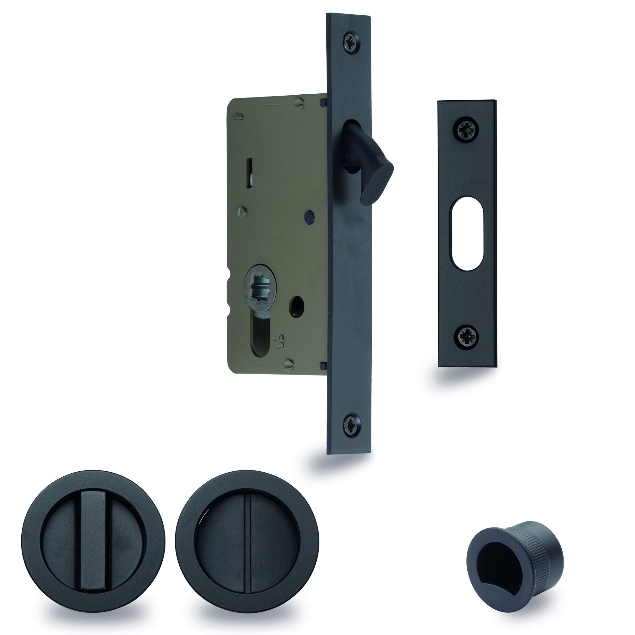 Visca Cavity Sliding Set – Matt Black