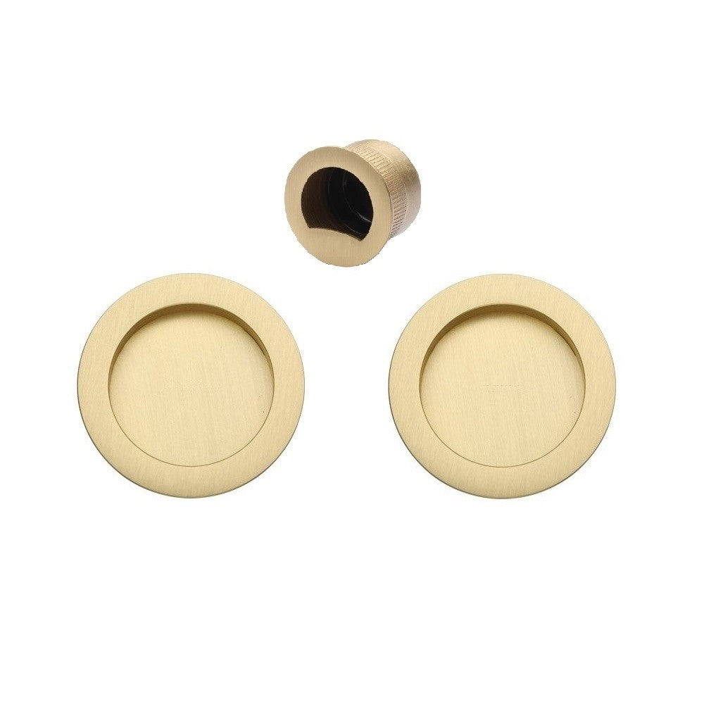 Visca Cavity Sliding Set – Satin Brass