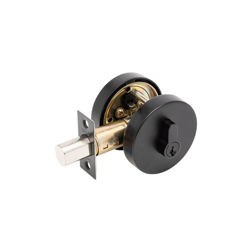 Futura Slimline Deadbolt – Matt Black