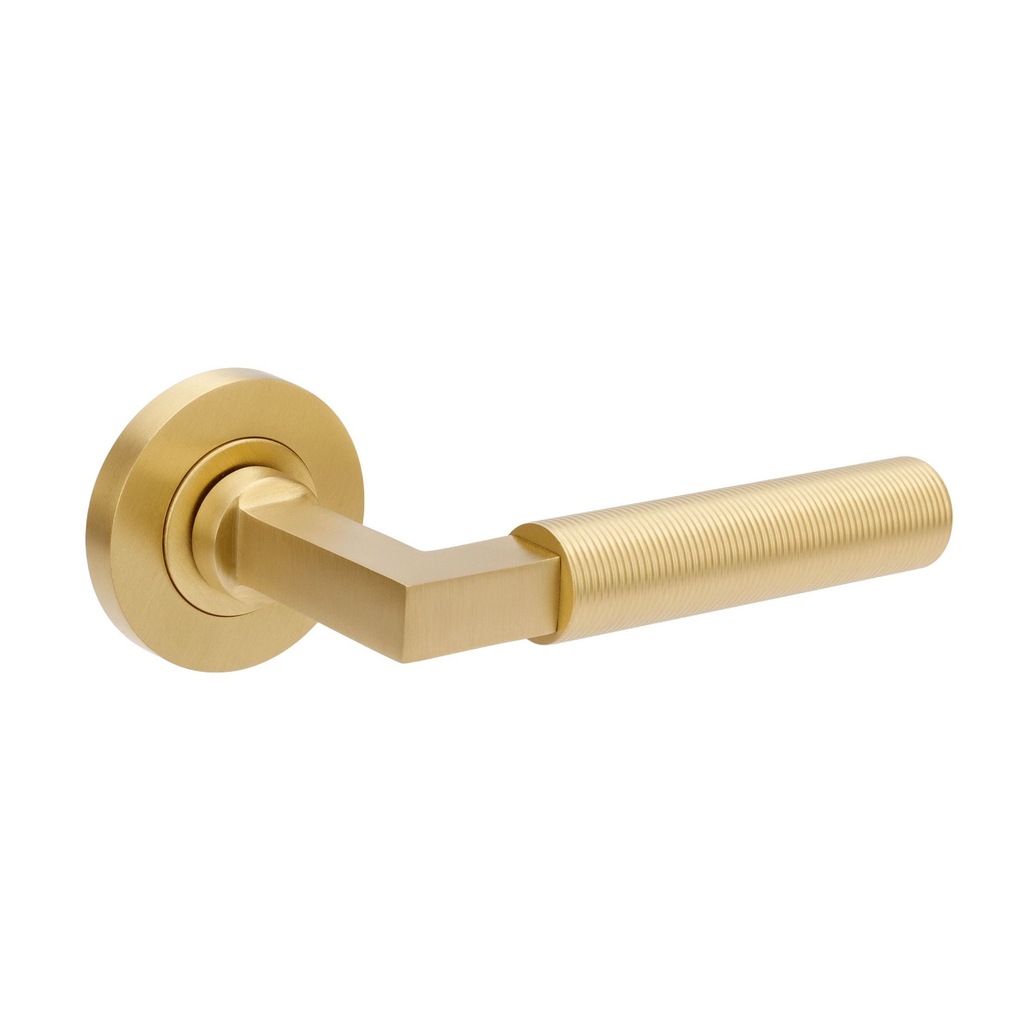Zurich Fluted – Satin Brass