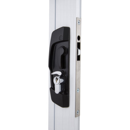 Austral Lock SD7 Sliding Security Door Lock in Black