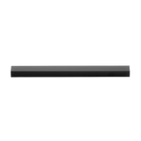 Momo Angle Pull Handle 128mm in Matt Black - angled product view